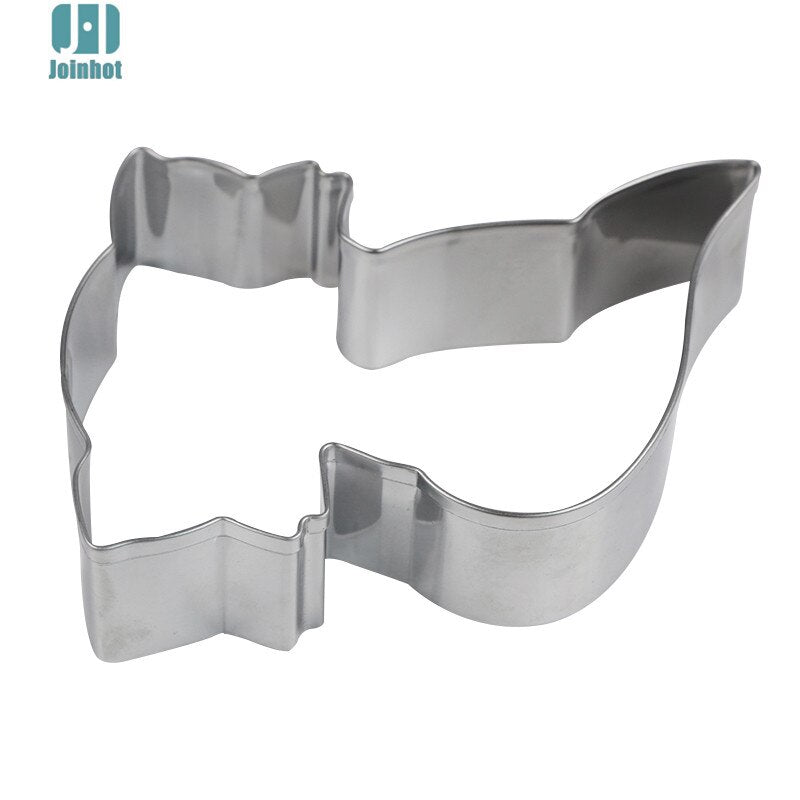 Fox Animal Shape Non Stick Stainless Steel Biscuit Creative DIY Cookie Cutter Kitchen Cooking