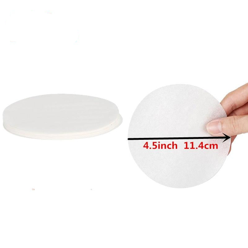 Goldbaking Round Parchment Paper Liners Safe For Oven and Electronic BBQ Grill Wax Paper Hamburger