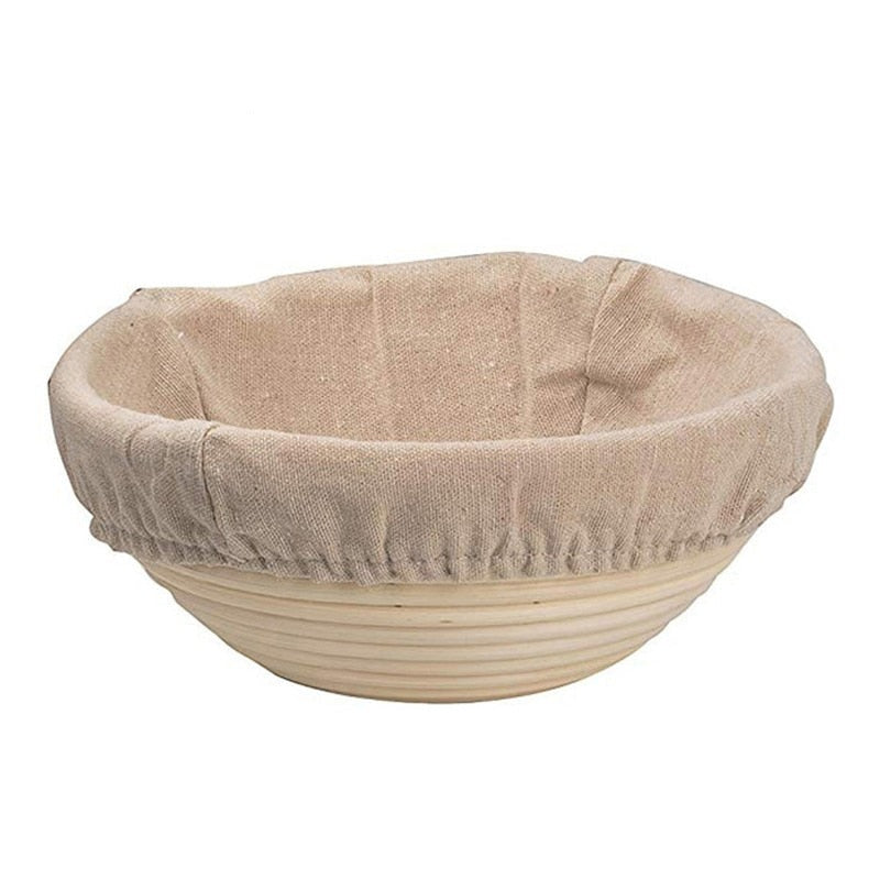Rattan Bread Proofing Basket Natural Oval Rattan Wicker Dough Fermentation Sourdough Banneton