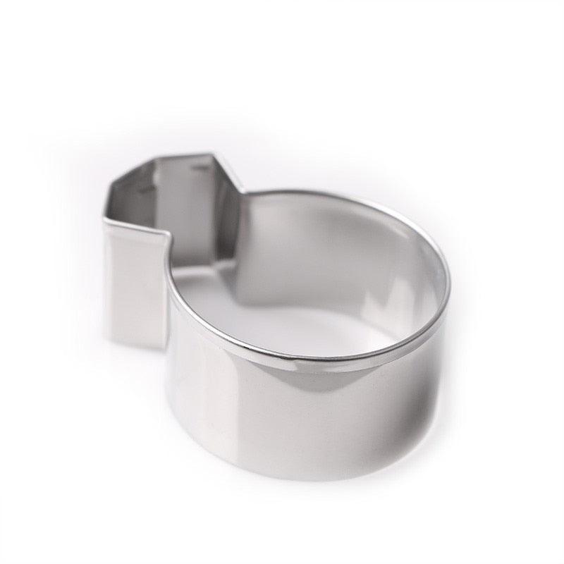 Hot Lady Wedding Party Diamond Ring Cookie Mold Stainless Steel Kitchen Accessories Baking Tools
