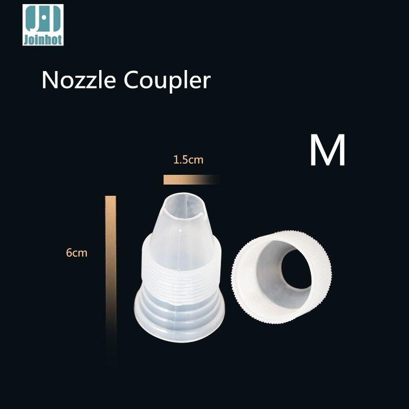 3PCS Coupler Adaptor Icing Piping Nozzle Tip Bag Cake Pastry Tools Cake Chocolate Fondant