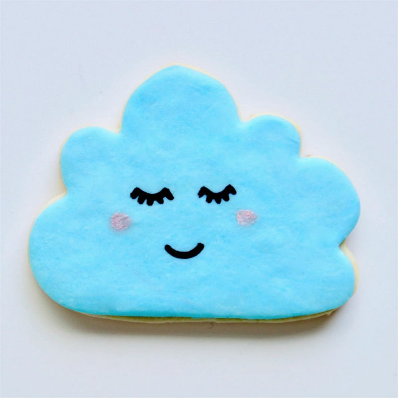 KENIAO Cloud Cookie Cutter for Kids Air Travel Biscuit / Fondant / Pastry / Sandwiches Cutter -