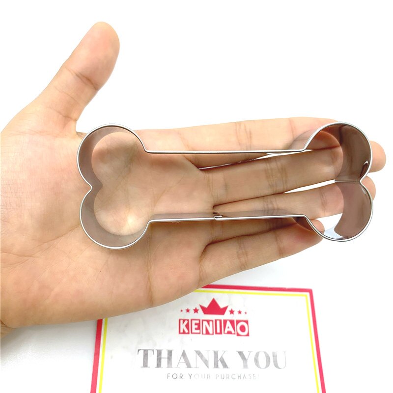Dog Bone Cookie Cutters for Homemade Dog Biscuits Treats - Stainless Steel