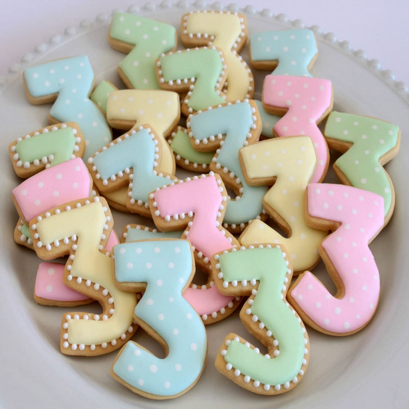 KENIAO Numbers Cookie Cutter Set for Kids Party - Biscuit / Fondant / Pastry / Bread
