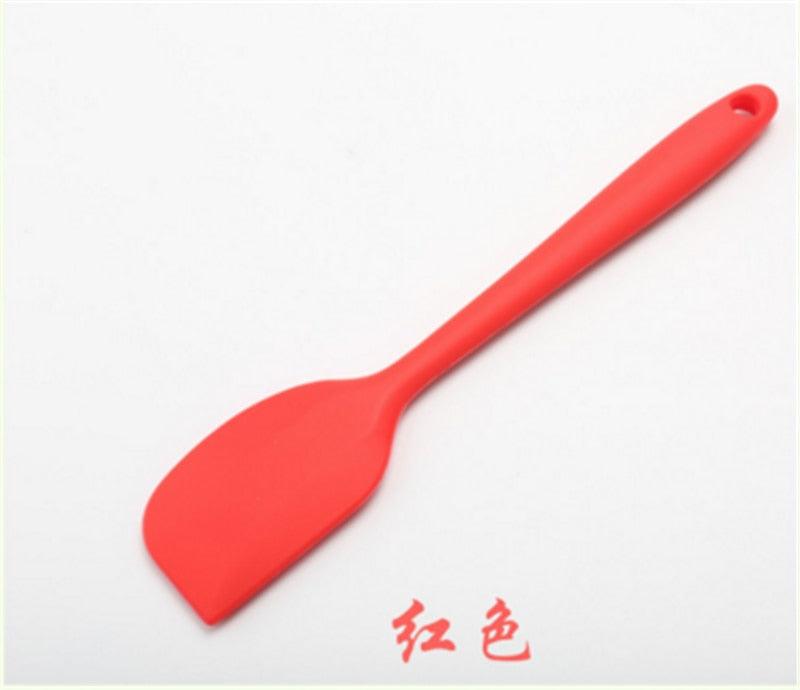 Kitchen Silicone Cream Butter Cake Spatula Mixing Batter Scraper Brush Butter Mixer Cake Brushes