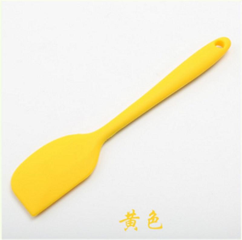 Kitchen Silicone Cream Butter Cake Spatula Mixing Batter Scraper Brush Butter Mixer Cake Brushes