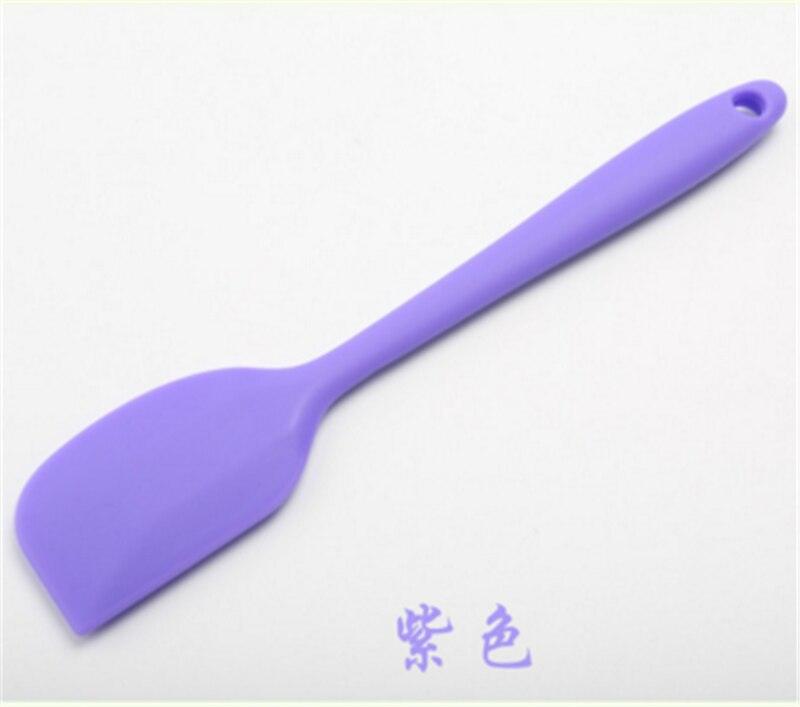 Kitchen Silicone Cream Butter Cake Spatula Mixing Batter Scraper Brush Butter Mixer Cake Brushes