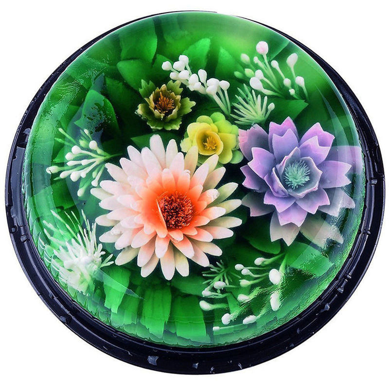 LINSBAYWU 5PC/SET Flower 3D Jello Jelly Art Needle Tools Jelly Cake Gelatin Pudding Nozzle