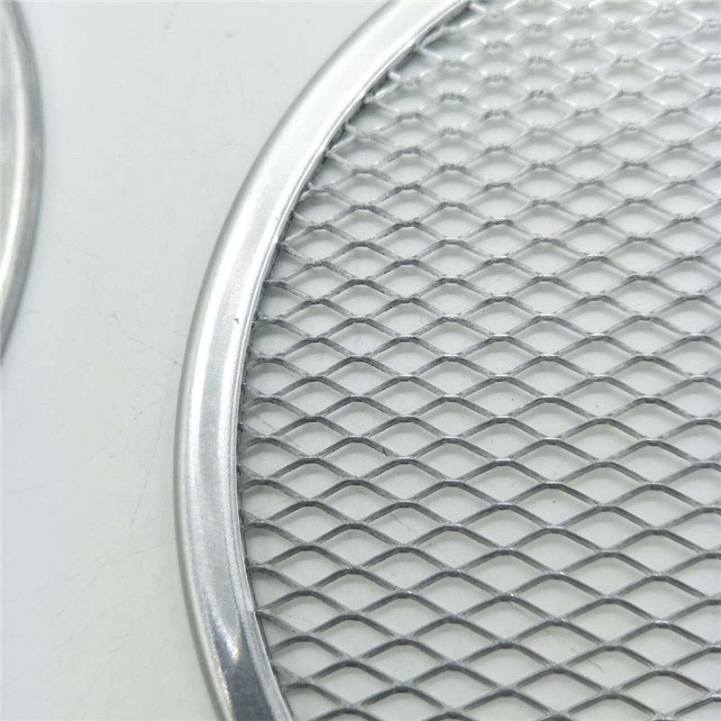 Mesh Grill Pizza Screen Round Baking Tray Accessories Net Kitchen Tools Ovens Kit Molds for Pizza,