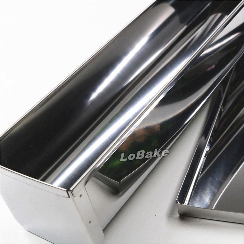8*7*38.5cm half round sylinder shape top grade stainless steel bread mold metal loaf mould toast