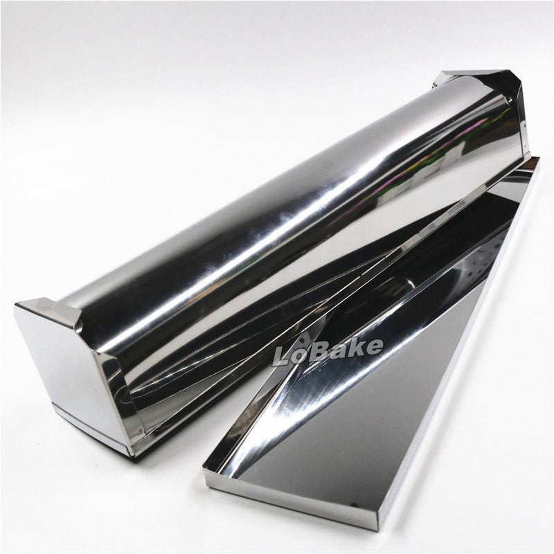 8*7*38.5cm half round sylinder shape top grade stainless steel bread mold metal loaf mould toast