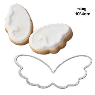 Valentine's Day Angel Couple Flower Shape Cake Decorating Fondant Cutters Tools Cookie Biscuit