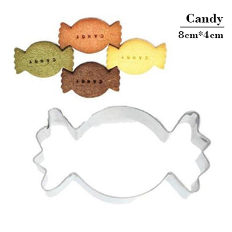 Valentine's Day Angel Couple Flower Shape Cake Decorating Fondant Cutters Tools Cookie Biscuit