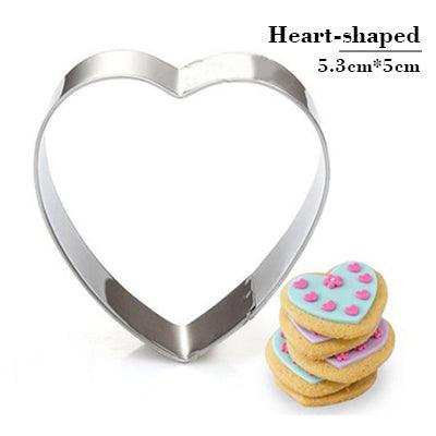 Valentine's Day Angel Couple Flower Shape Cake Decorating Fondant Cutters Tools Cookie Biscuit