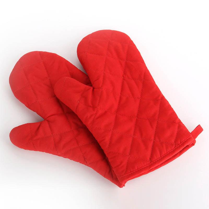 Non-slip  Insulated Heat Resistant Kitchen Tool 1Pcs  Microwave Oven Glove Mitten Baking Gloves