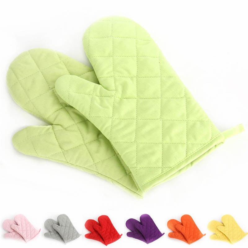 Non-slip  Insulated Heat Resistant Kitchen Tool 1Pcs  Microwave Oven Glove Mitten Baking Gloves
