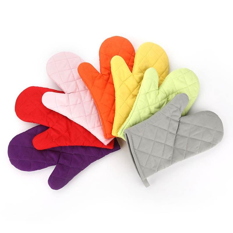 Non-slip  Insulated Heat Resistant Kitchen Tool 1Pcs  Microwave Oven Glove Mitten Baking Gloves