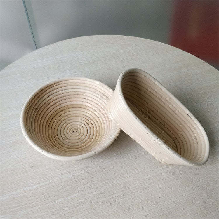 Oval Banneton Bread Shaped Mold Proofing Basket