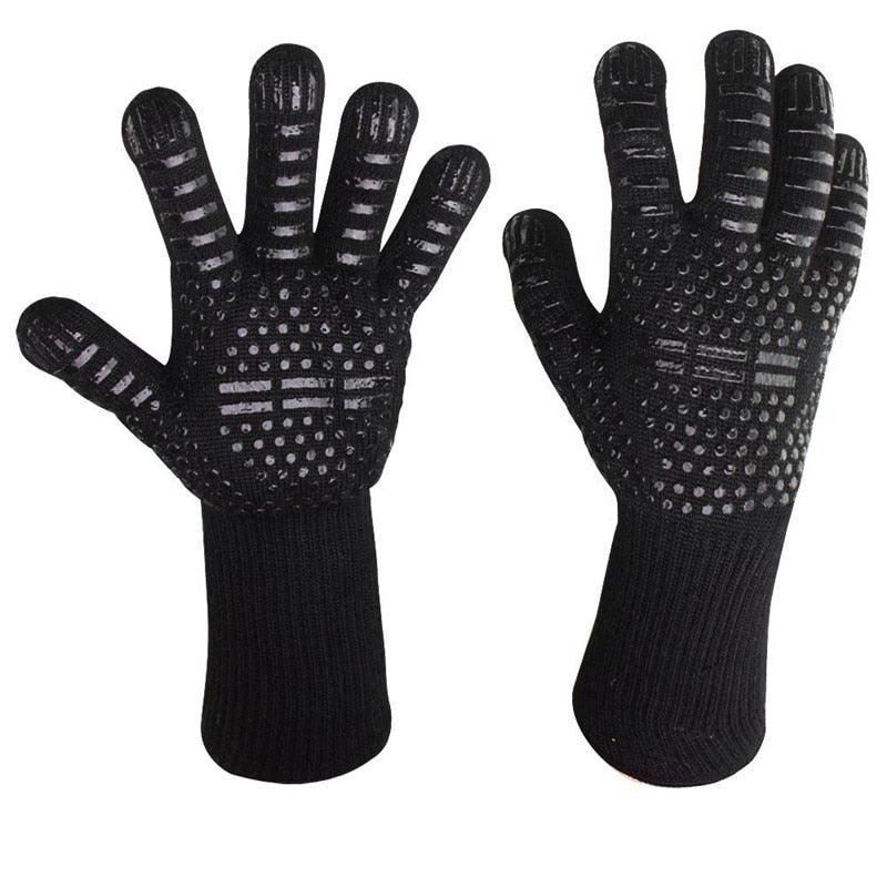 Oven Mitt Baking Glove Extreme Heat Resistant Multi-Purpose Grilling Cook Gloves Kitchen Barbecue