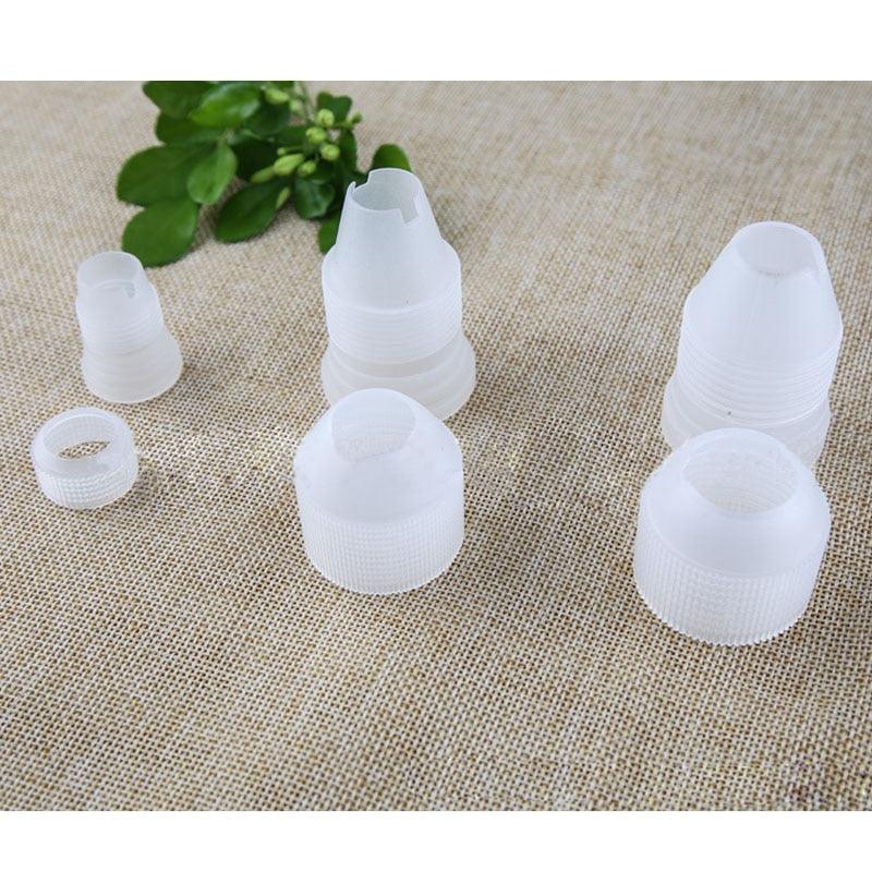 Baking Tools Piping Bag Cake Decorating Tool 3 Pcs Creative Thicken Adapter Set Dessert