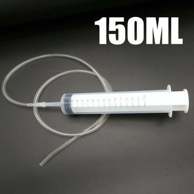 50/60/80/100/150ML Large Capacity Plastic Syringe Reusable Washable Pump Syringe Measuring Suction