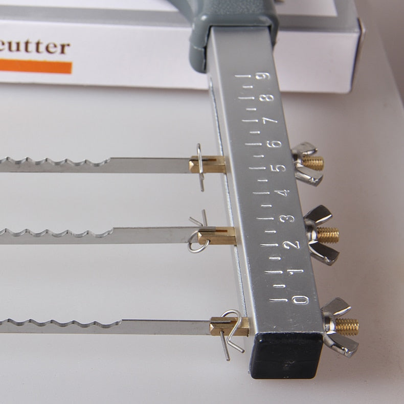 50cm Adjustable 3 Blades Cake Cutter Interlayer Cake Slicer DIY Household Baking Tools Leveler