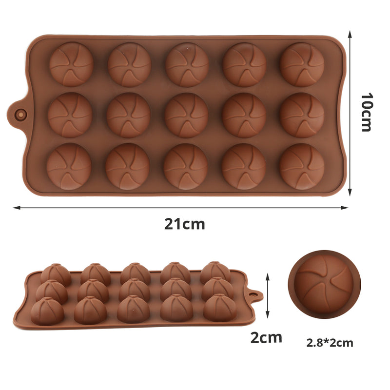 Silicone Chocolate Mold Cake Decoration Tools 3D Shape Pastry Baking Cake Mold Bread Cake Chocolate