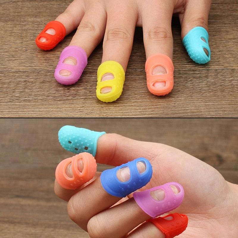 Silicone Kitchen Organizer Insulated Heat Pot Clips Microwave Oven Gloves Hot Plate Clip 5pcs/pack