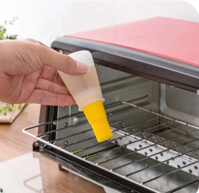 Silicone Oil Brush Baking Brushes Liquid Oil Pen Cake Butter Bread Pastry Brush BBQ Utensil Safety