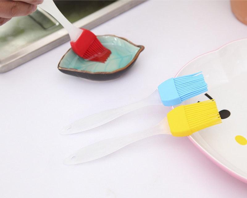Silicone Oil Brush Baking Brushes Liquid Oil Pen Cake Butter Bread Pastry Brush BBQ Utensil Safety
