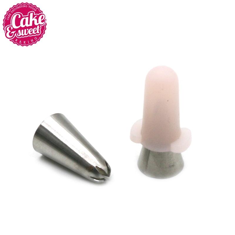 Silicone Piping Tip Cover Set (6 pk) Decorating Tips Pastry Bags Icing Tubes Cover Set Cake