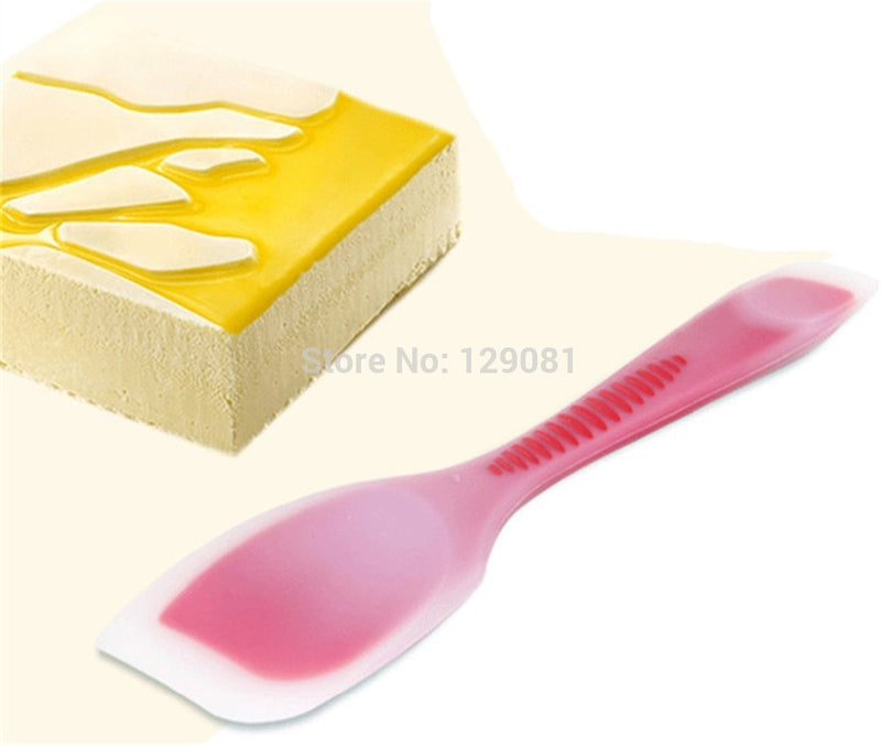 Silicone gel pack nylon scraper Silicone shovel Silicone kiss knife blade
