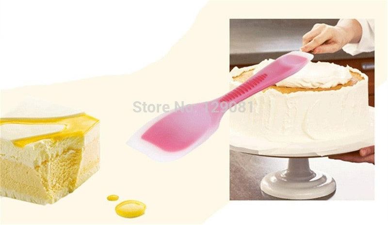 Silicone gel pack nylon scraper Silicone shovel Silicone kiss knife blade