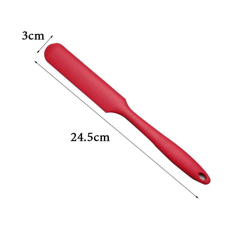Silicone spatula cream Baking Cream Mixing Butter scraper Brush Cake Smoother Polisher Cake
