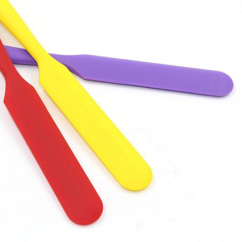 Silicone spatula cream Baking Cream Mixing Butter scraper Brush Cake Smoother Polisher Cake