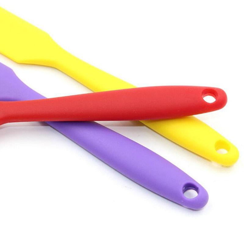 Silicone spatula cream Baking Cream Mixing Butter scraper Brush Cake Smoother Polisher Cake