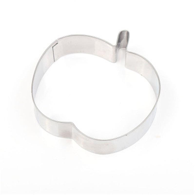 Stainless Steel Baking Apple Cookies Cutter Mold Cake Decorating Biscuit Pastry Baking Mould Fruit