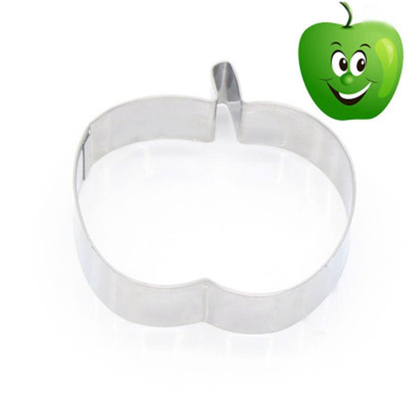 Stainless Steel Baking Apple Cookies Cutter Mold Cake Decorating Biscuit Pastry Baking Mould Fruit