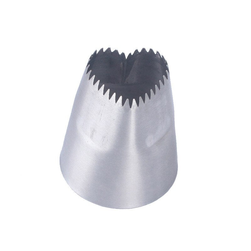 Stainless Steel Cake Decorating Piping Tips Large Russian Pastry Cream Icing Piping Nozzles Tip