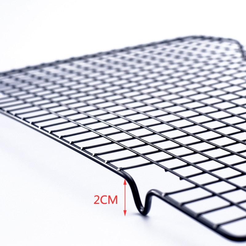 Stainless Steel Nonstick Cooling Rack Cooling Grid Baking Tray Cookies Biscuits Bread Muffins Drying