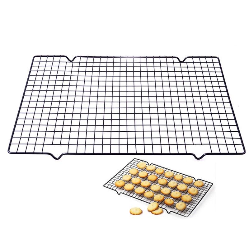 Stainless Steel Nonstick Cooling Rack Cooling Grid Baking Tray Cookies Biscuits Bread Muffins Drying