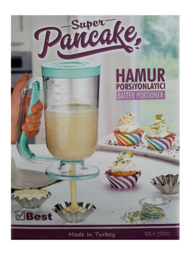 Super Pancake Maker  Cupcake Pancake Batter Dispenser Muffin Helper Mix Pastry Jug Baking Tools