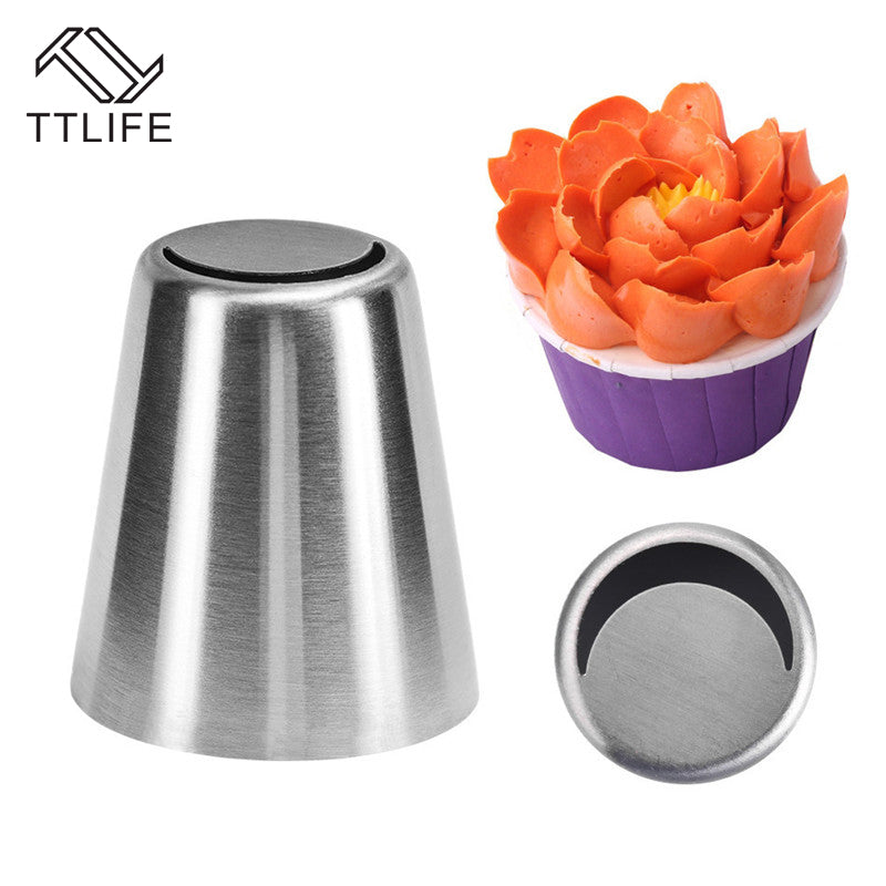 #401 Icing Tip Nozzle Cake Baking Tools Pastry Tools Stainless Steel Decorating Bakeware Create Sun