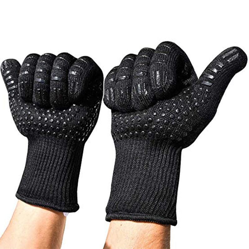 WALFOS Heat Resistant BBQ grill Gloves Insulated Durable Fireproof For Cooking Baking