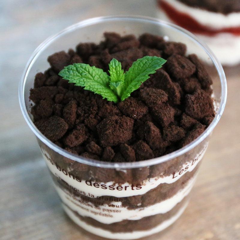 Wind flower 8Pcs/lot pudding mousse cake cups tiramisu cup cake pot ice cream cup with covers