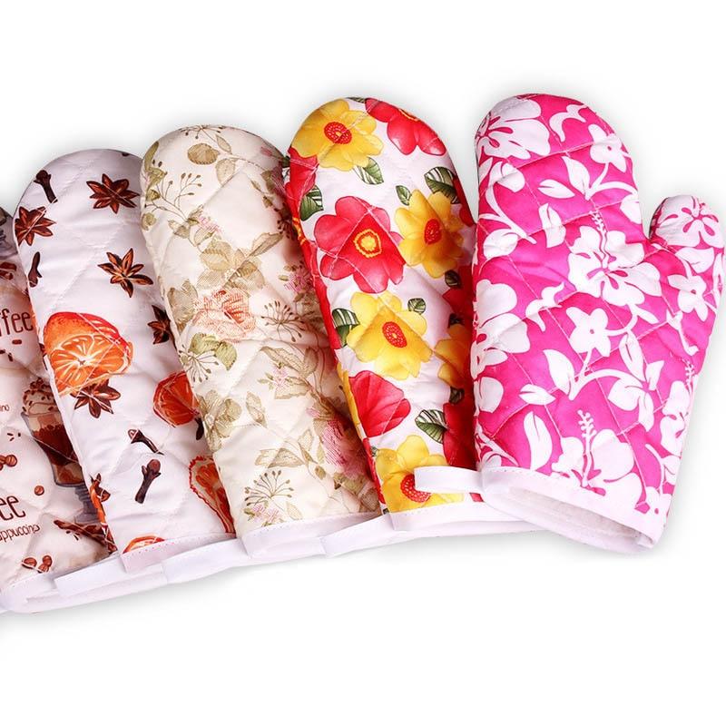 aramid fire insulation gloves Heat resistant bbq glove kitchen oven grill bake gloves